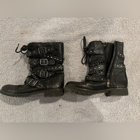 Bcbg combat boots with studs - Picture 2 of 2